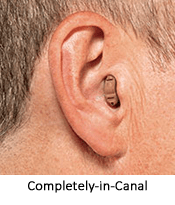CIC hearing aid at Atlanta ENT