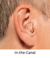ITC hearing aid at Atlanta ENT